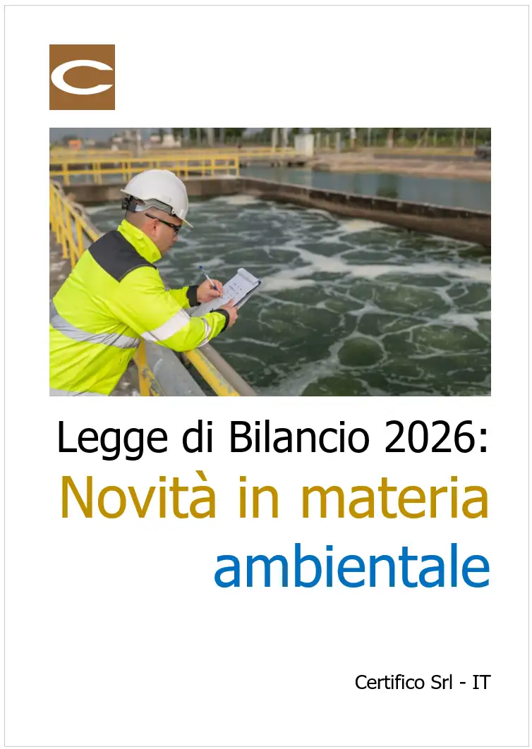 Legge di bilancio 2026: Novità in materia ambientale
